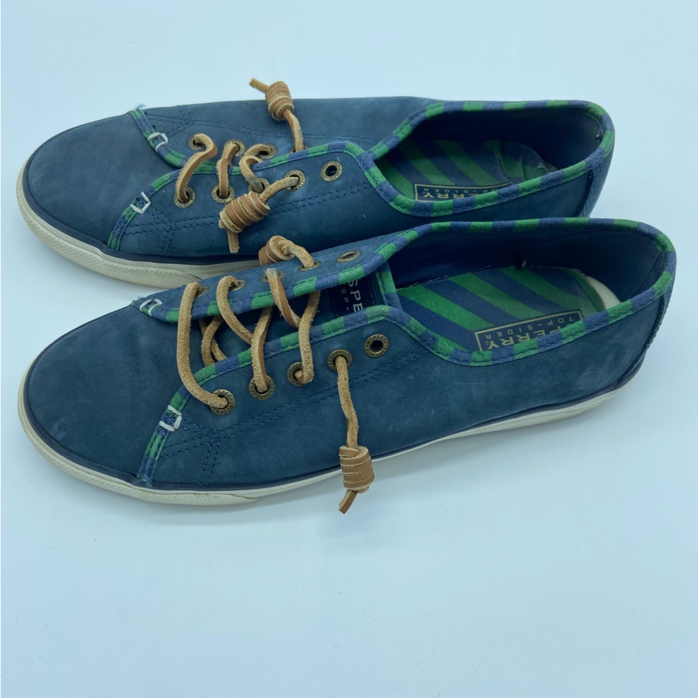 Sherry Top Sider Slip On Leather Sneakers